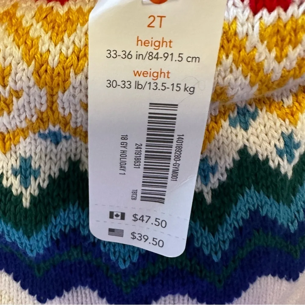 🌟3/$20🌟 Gymboree fair isle sweater dress